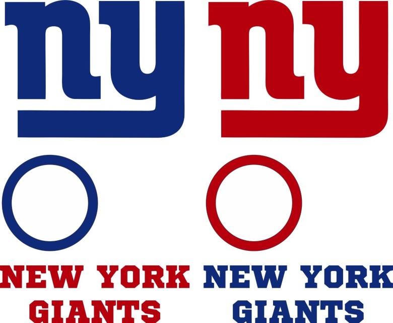 NYG6 New York Giants cornhole board or vehicle decal s 